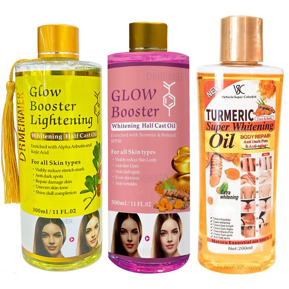 Skincare Glow - フェイシャルボディマッサージオイル コジック酸美白美容液 グローブースター キャストオイル ブライトニングスムージング ボディフェイススキンケアエッセンスオイル
