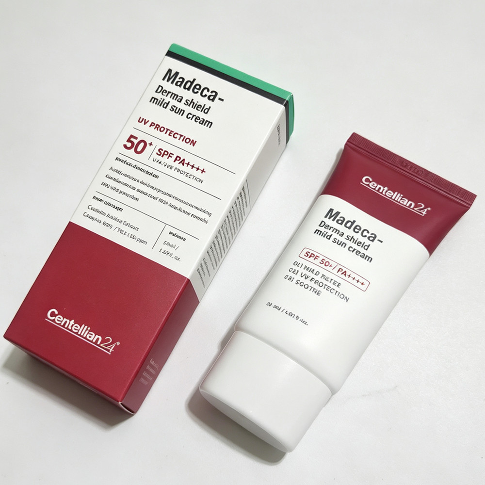 Centella Asiatica Toner - センテリアン2 マデカ- ダーマシールド マイルドサンクリーム センテラアジアティカエキス配合 UVプロテクション