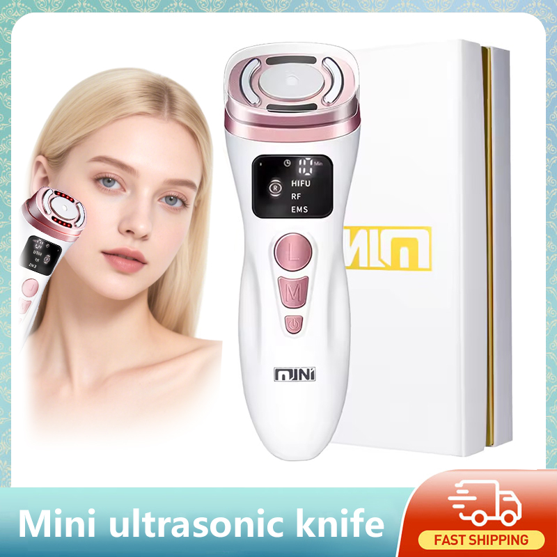 Skincare Scora - 新しいミニ HIFU 超音波マシン EMS マイクロカレント美顔器引き締めスキンケア抗しわ家庭用ツール