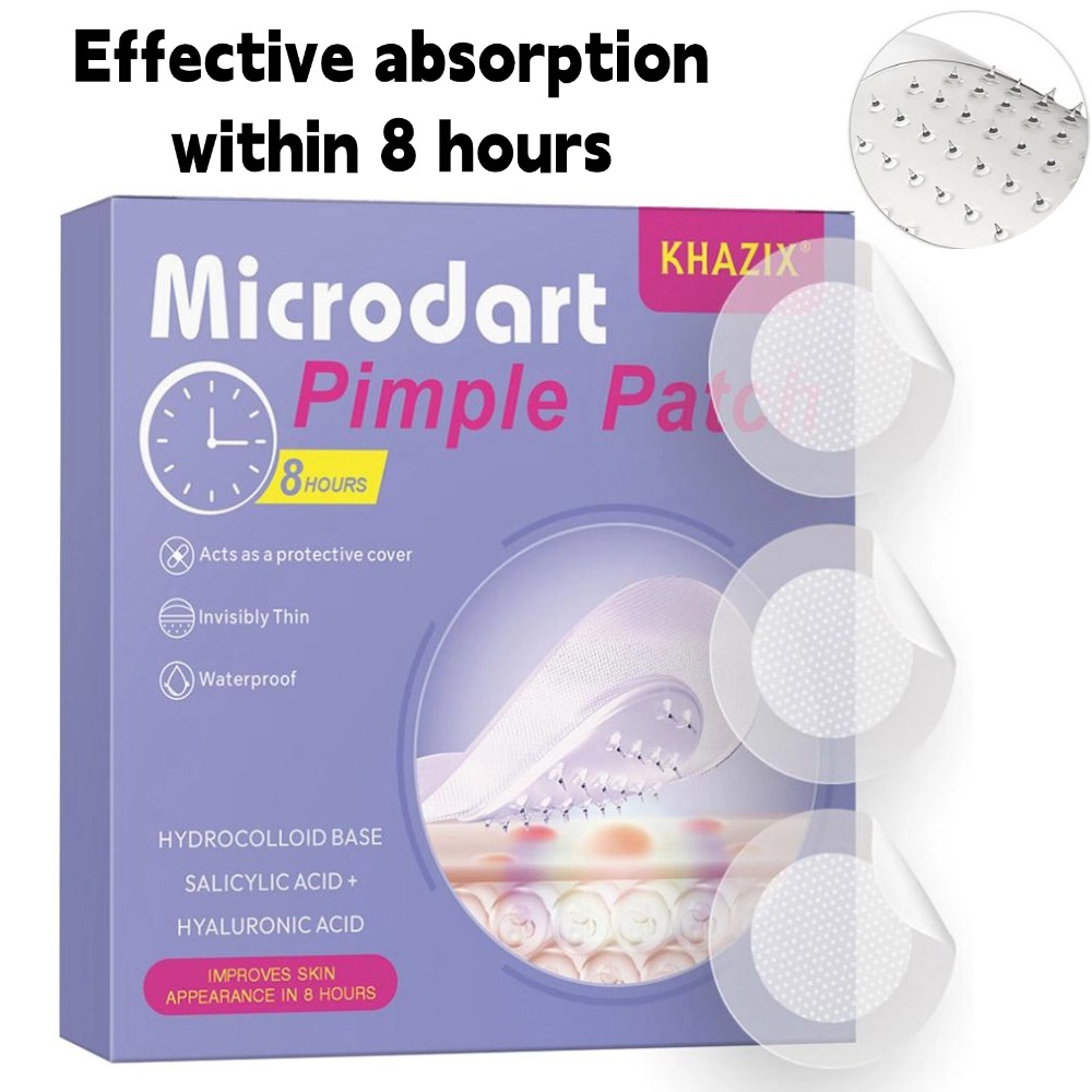 Hydrocolloid Acne Patch - ハイドロコロイドニキビパッチ マイクロニードルニキビパッチ 超薄型 目に見えない 8時間効果 ニキビカバーステッカー