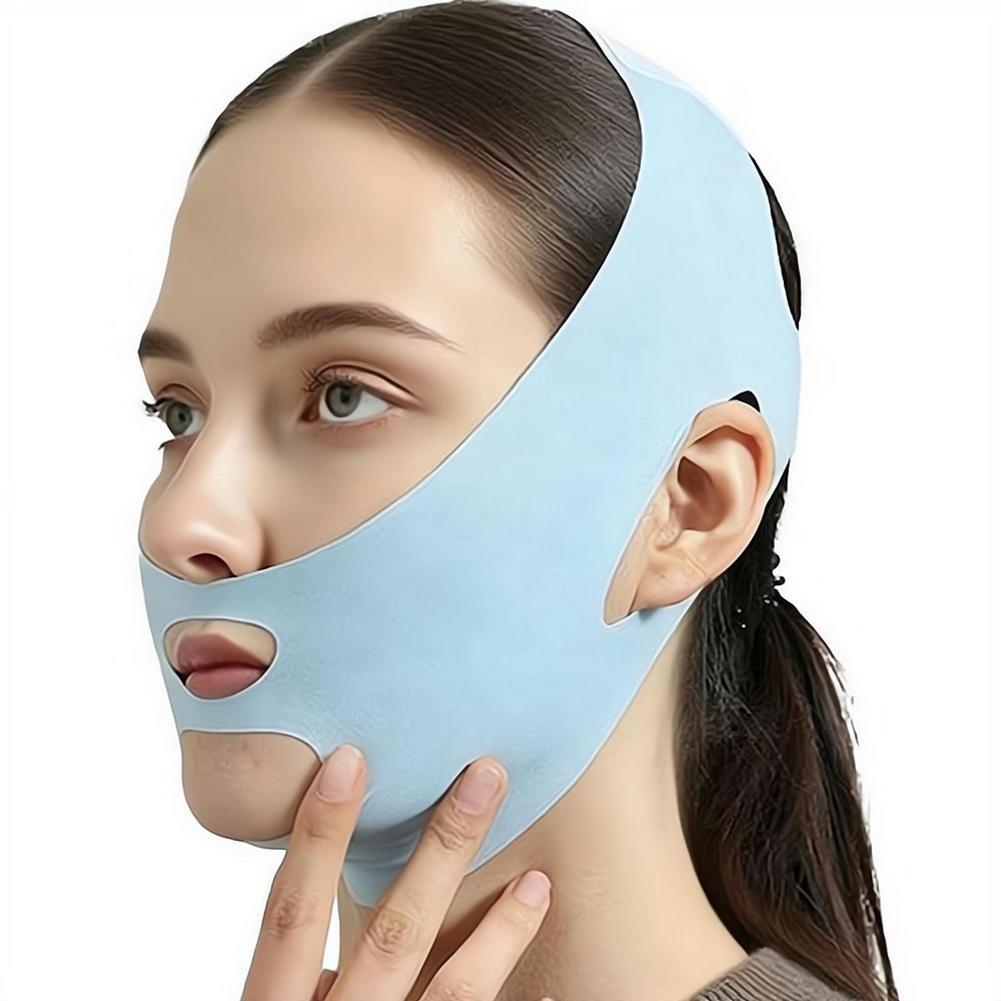 顔痩せバンド フェイスリフティング Vラインシェイパー 顎頬 - Skincare Scora のレビューと価格