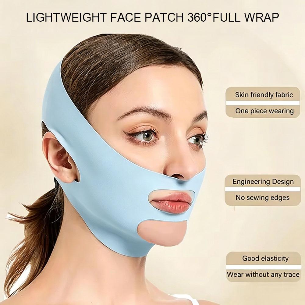 顔痩せバンド フェイスリフティング Vラインシェイパー 顎頬 - Skincare Scora のレビューと価格