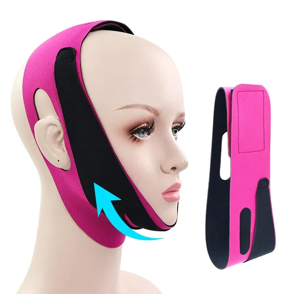 女性用の柔軟なフェイスバンド,V字型,頬,あご,ボディケア用 - Skincare Scora のレビューと価格