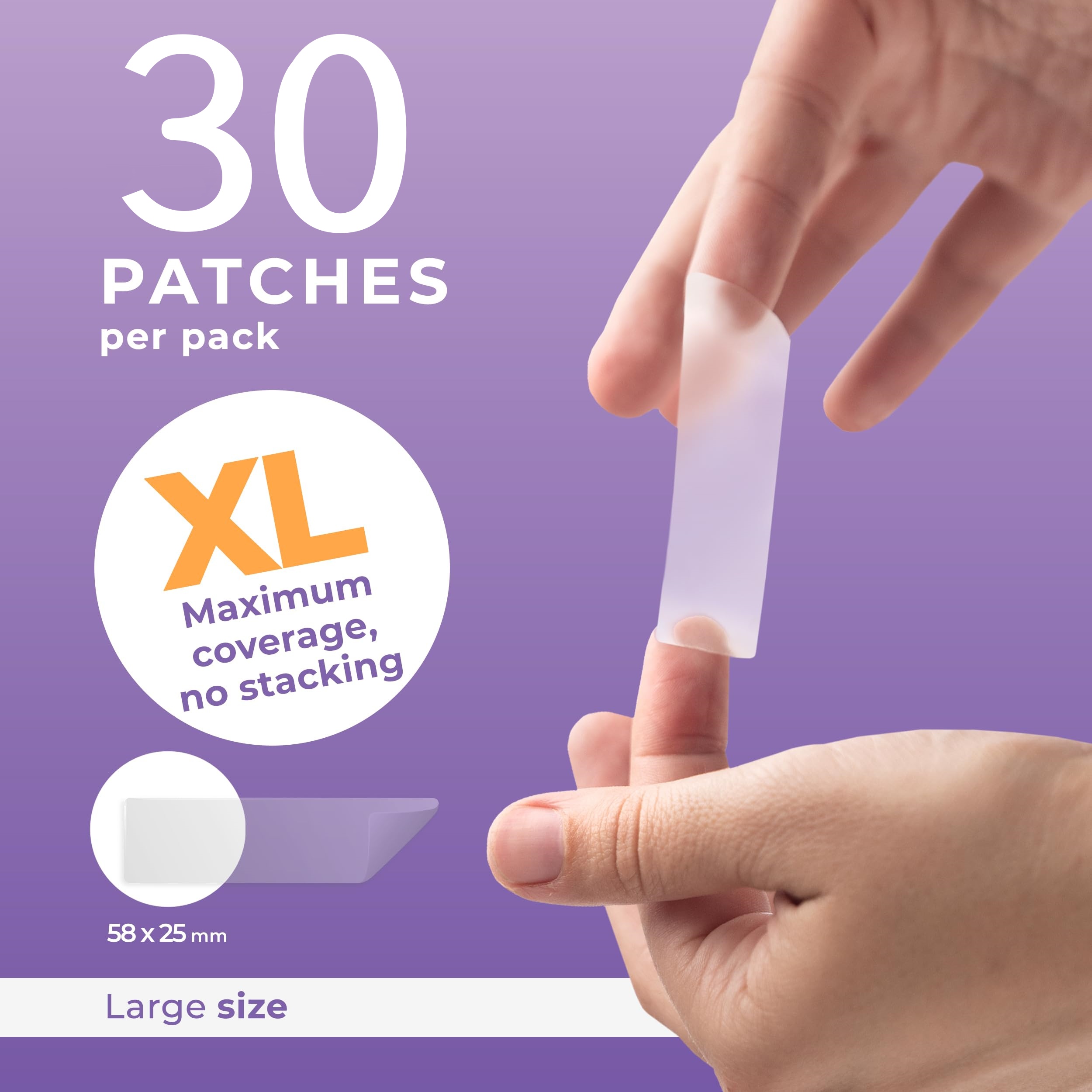 30枚入りXLサイズのニキビパッチ、昼夜兼用スキンケアに適し - Xl Skincare のレビューと価格