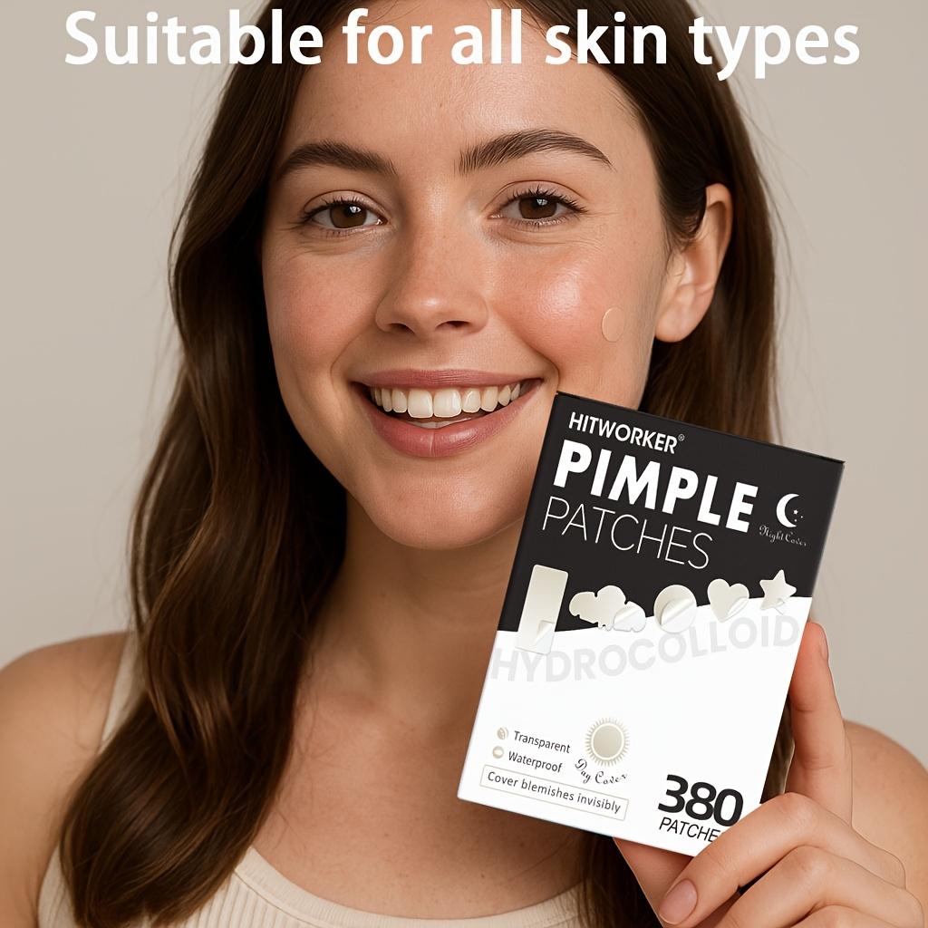 大型ハイドロゲルニキビパッチXLサイズ（顔と体用）、8サイズ - Xl Skincare のレビューと価格