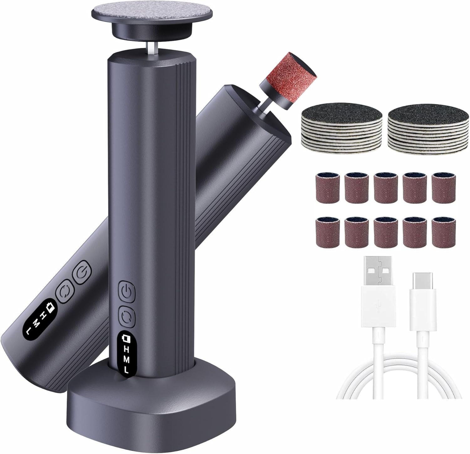 2 in 1 電動フットカルスリムーバー コードレスフットフ - Skincare Ingredients Checker のレビューと価格