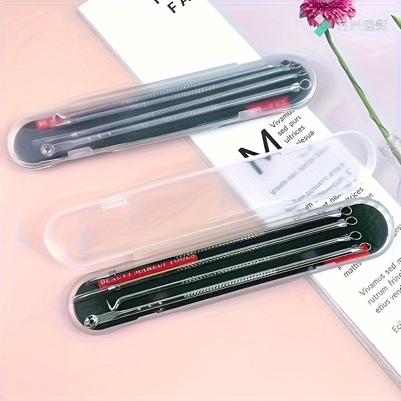 黒ずみ除去ニードルセット 4本入り ニキビ除去ツールキット  - Skincare Ingredients Checker のレビューと価格