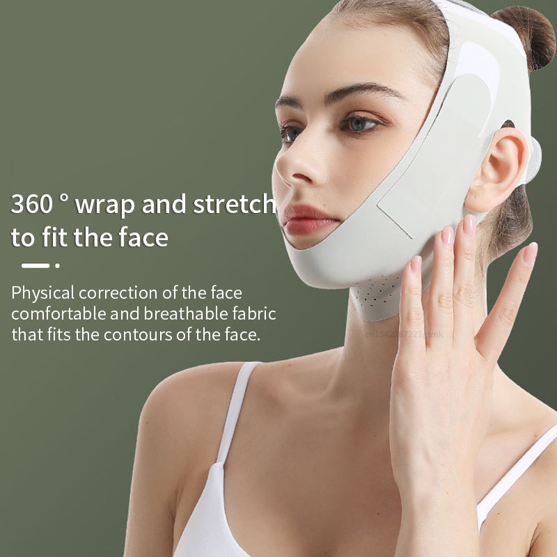 女性のための再利用可能な顔の痩身包帯、Vラインシェイパー、あ - Skincare Scora のレビューと価格