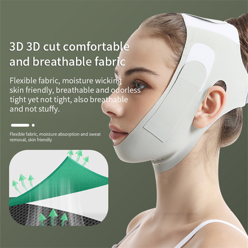 女性のための再利用可能な顔の痩身包帯、Vラインシェイパー、あ - Skincare Scora のレビューと価格