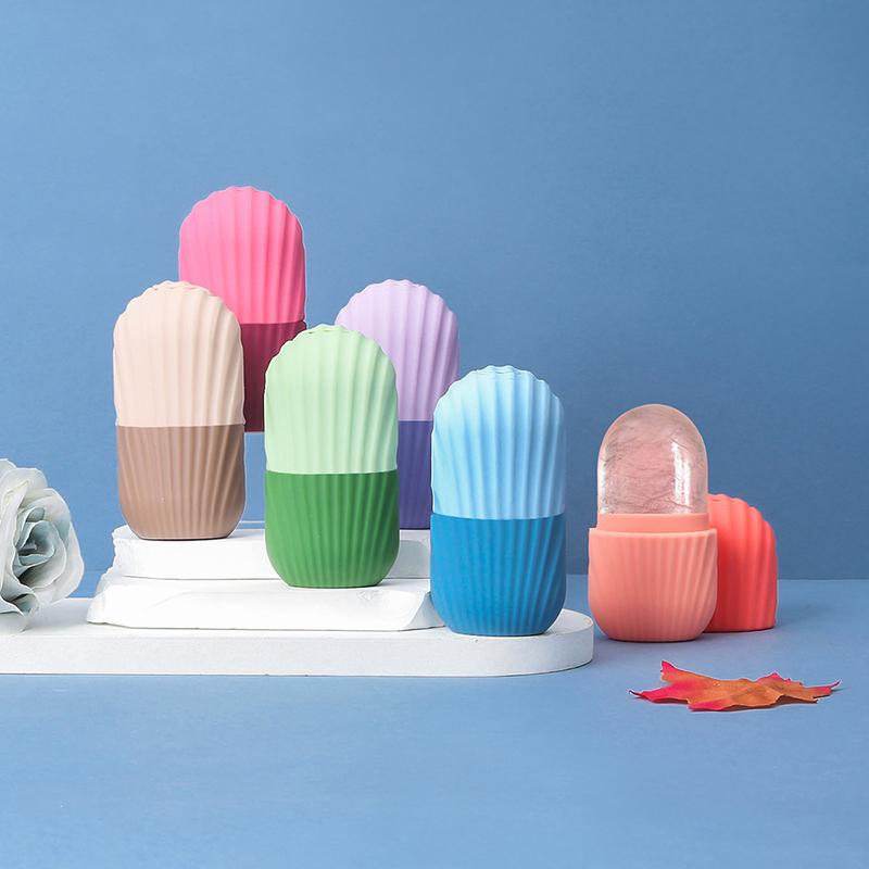 シリコン製アイスキューブトレイ、フェイシャルアイローラー、ア - Skincare Scora のレビューと価格