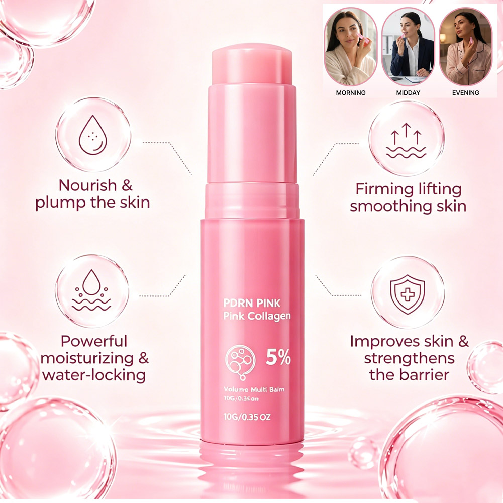 コラーゲンボリュームバウンスマルチバーム リップ＆フェイス用 - Skincare Glow のレビューと価格