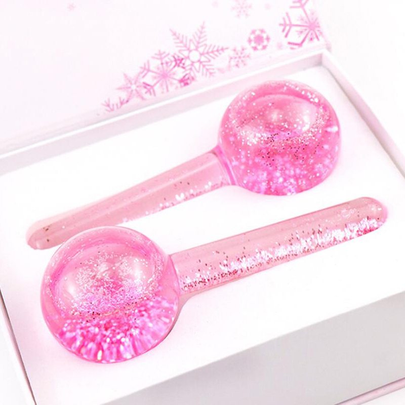 女性用透明スパンコール付きマッサージボール,2ピース/セット - Skincare Ingredients Checker のレビューと価格