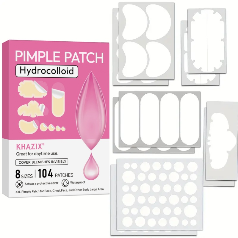 360枚入り ニキビパッチ ハイドロコロイド技術 透明 ニキ - Hydrocolloid Acne Patch のレビューと価格
