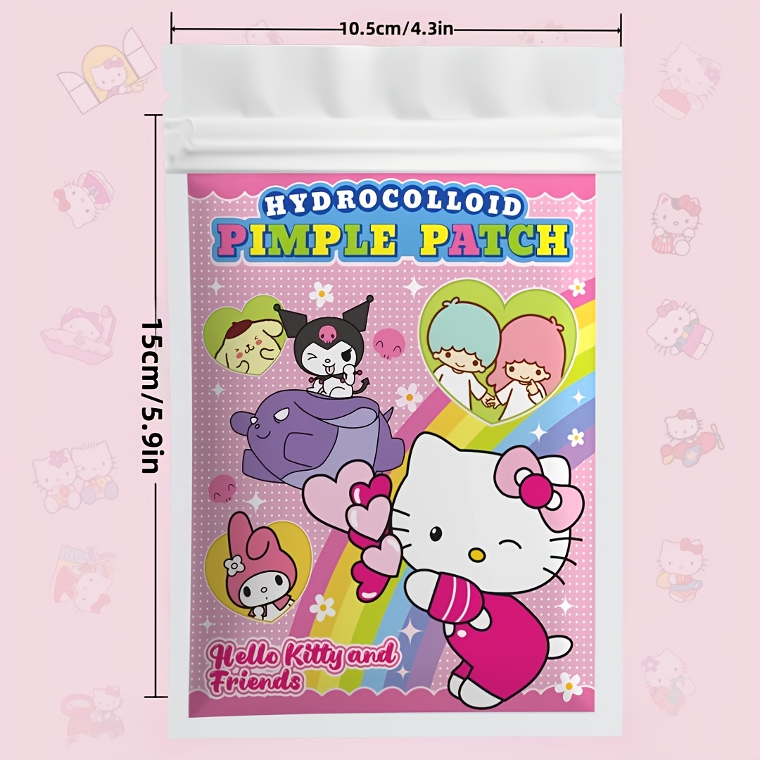 20/80個入り サンリオ ハローキティ 漫画柄 ハイドロコ - Hydrocolloid Acne Patch のレビューと価格