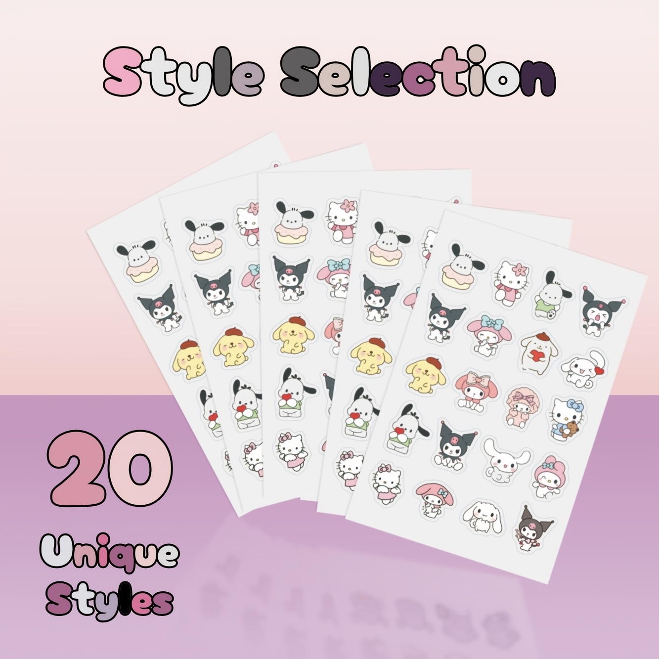 20/80個入り サンリオ ハローキティ 漫画柄 ハイドロコ - Hydrocolloid Acne Patch のレビューと価格