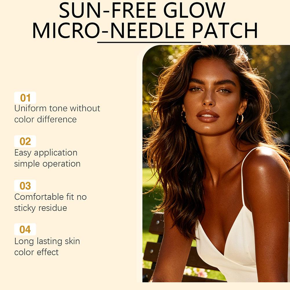 14枚入り サンフリーグロー マイクロニードル タンニングパ - Skincare Glow のレビューと価格