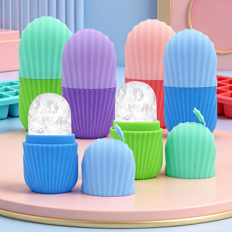 新製品・1個入りシリコン製フェイシャルアイアイスローラー・ア - Skincare Scora のレビューと価格