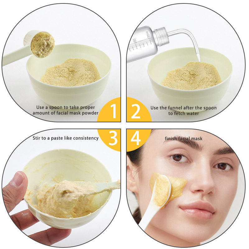 プラスチック製 DIY フェイスマスク混合ツールキット マス - Skincare Ingredients Checker のレビューと価格