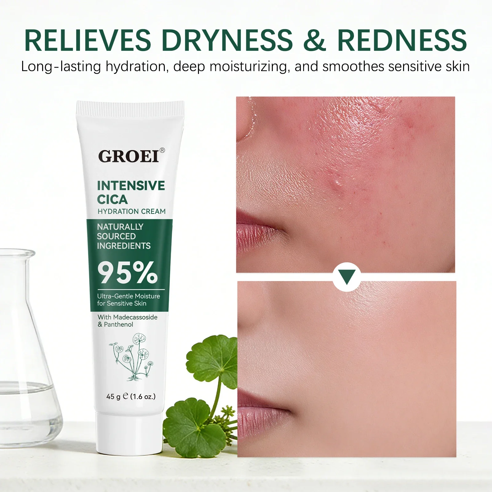 GROEI スノーグラス モイスチャライジングクリーム 45 - Skincare Glow のレビューと価格