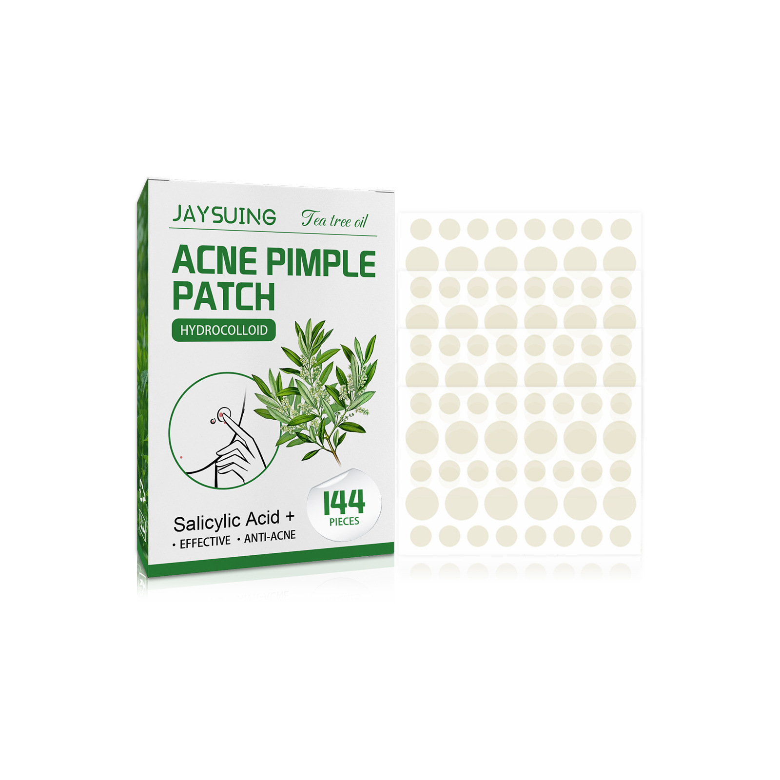 ハイドロコロイドニキビパッチ - 膿や油を吸収し、赤みを軽減 - Hydrocolloid Acne Patch のレビューと価格