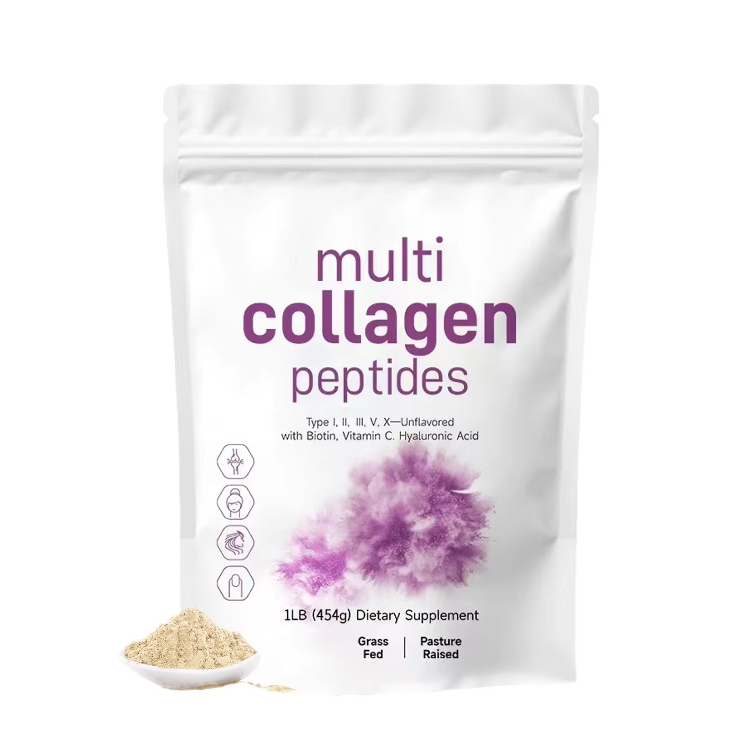 454G マルチコラーゲンペプチドパウダー - プロテインサ - Vitamin C Powder のレビューと価格